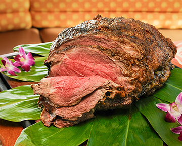 Alaea Salt Crusted USDA Prime Roast Beef
